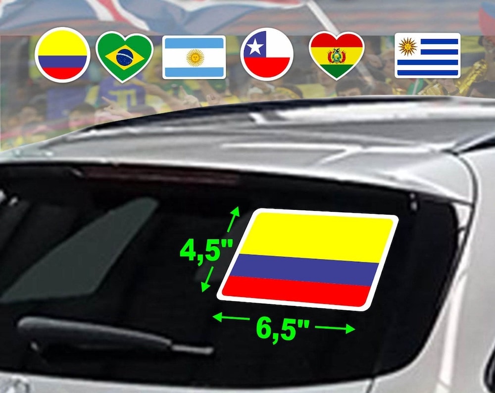 Custom Flag Stickers - Vinyl Decals